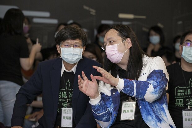 ハッカソンを通して、オードリー・タン氏はより良い政策を台湾政府に提供し、官民の横断的なコミュニケーションに成功した(台湾総統府提供)
