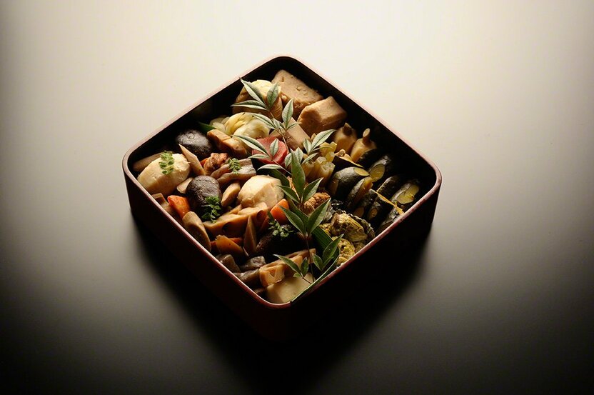 三の重 煮もの。