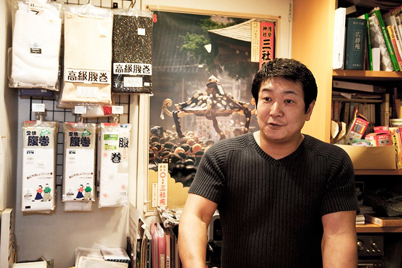 The owner of Hantenya, Kojima Akihiro