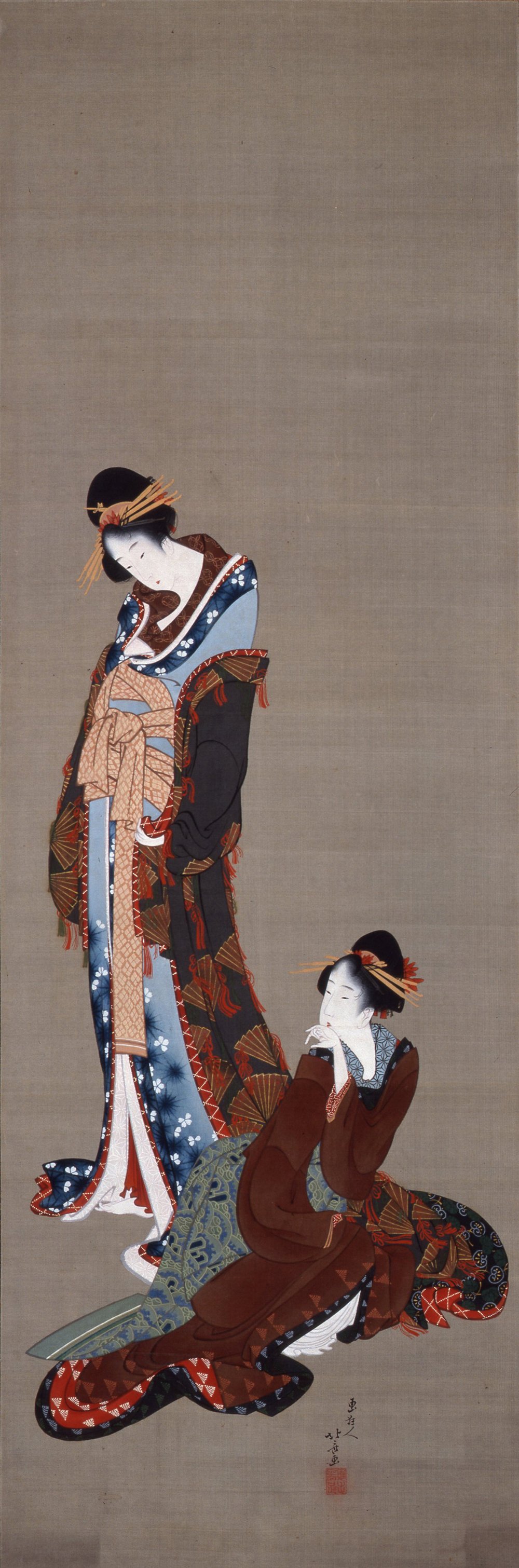 « Deux Belles » (Nibijin-zu). (Avec l’aimable autorisation du MOA Museum of Art)