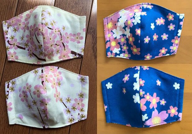邻居主妇手工制作的口罩
