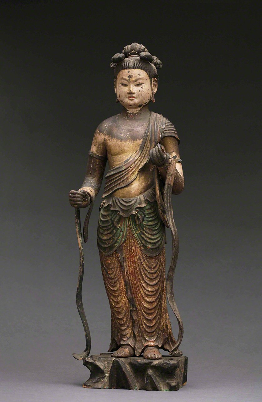 La estatua del ‘bodhisattva’ Monju