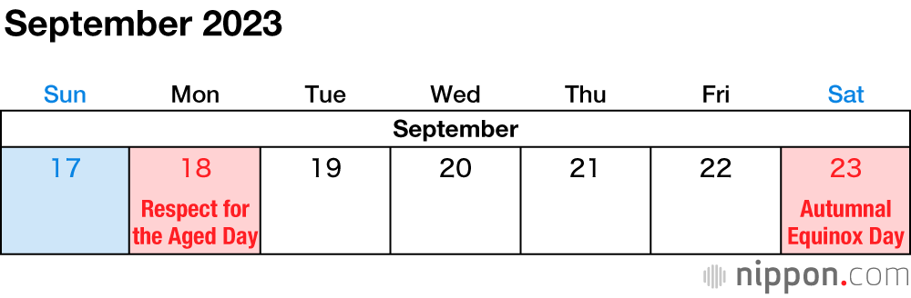Japan’s National Holidays in 2023 