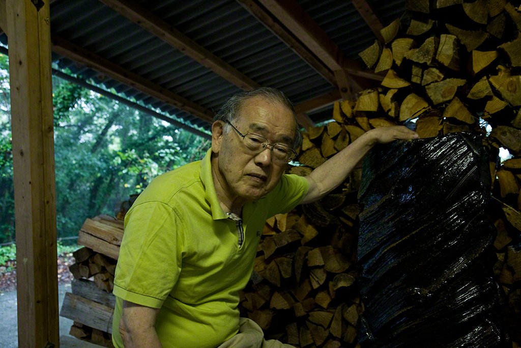 Isezaki with one of his creations.