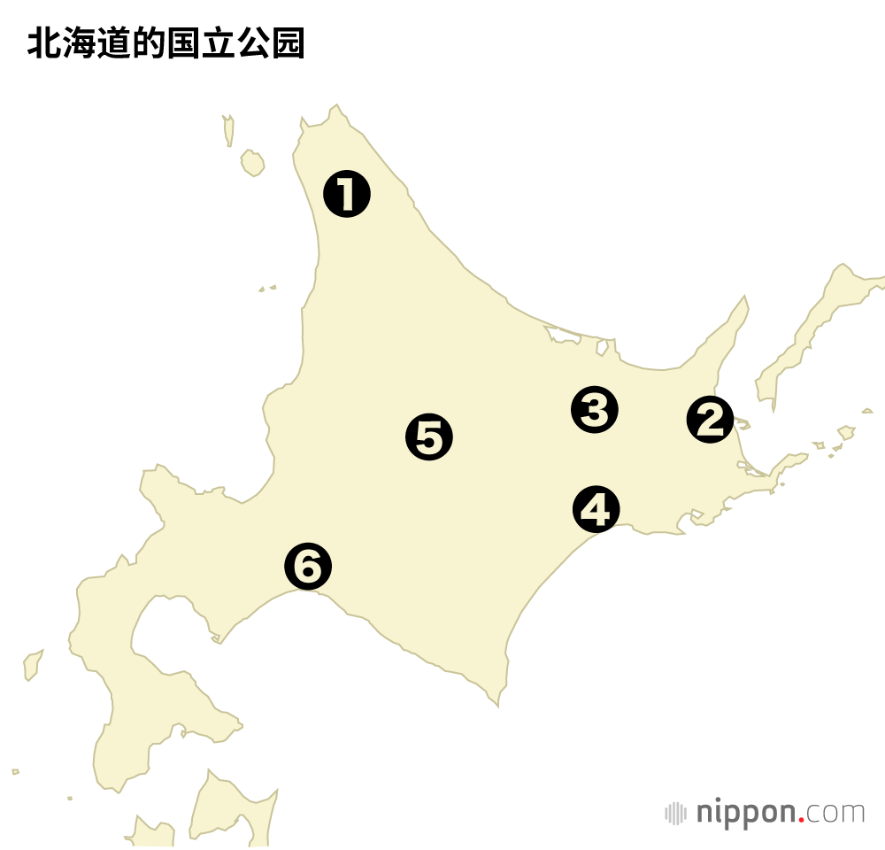 北海道的六大国立公园
