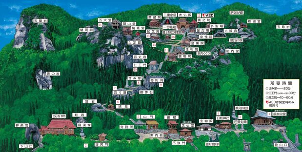 山寺地图
