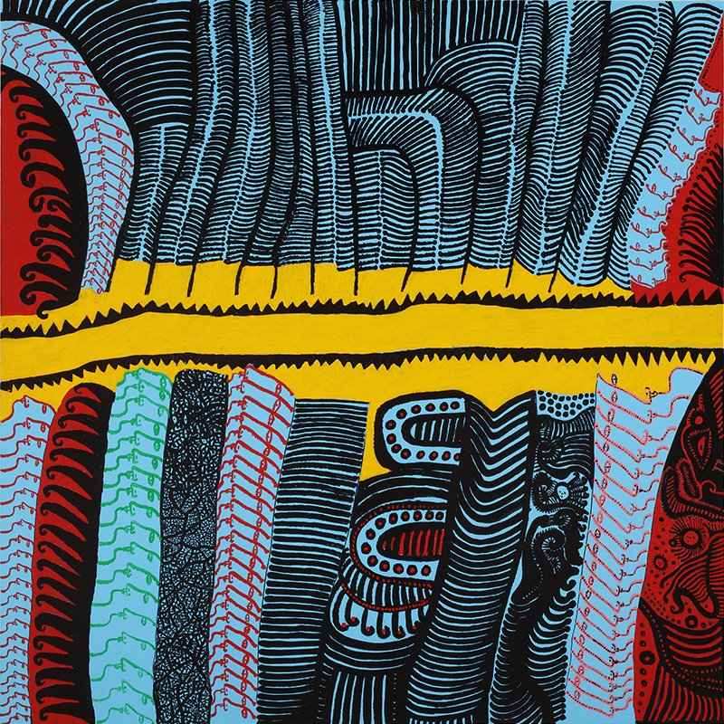 「わが永遠の魂」シリーズより≪私の大好きな黄色≫（2016） ©YAYOI KUSAMA