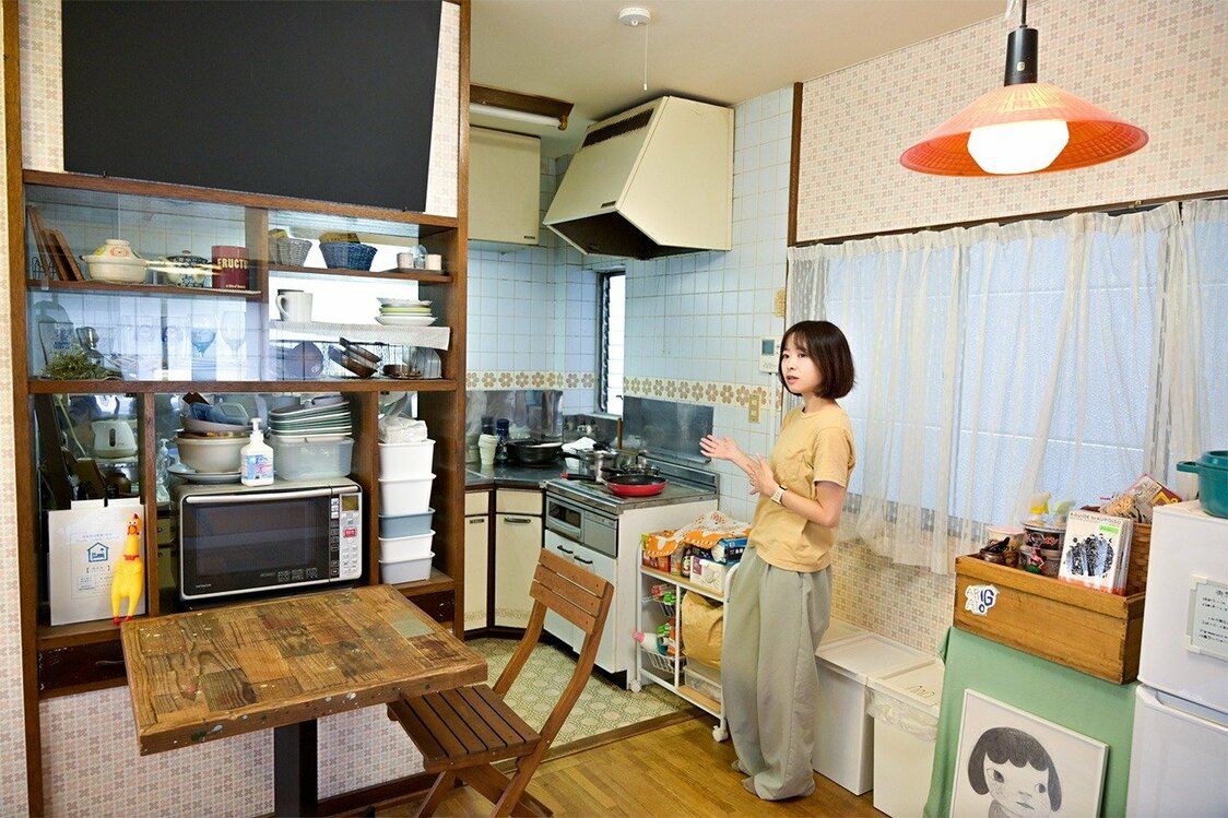 2階の共同キッチン