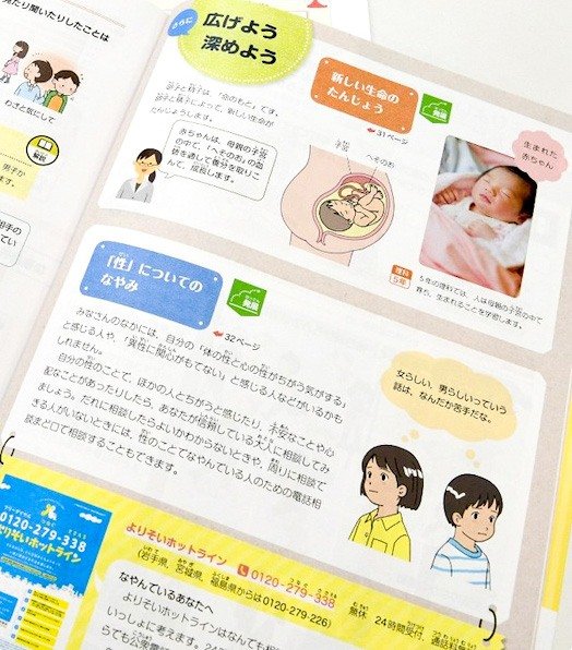 性少数的内容进入日本小学课本(作者提供)