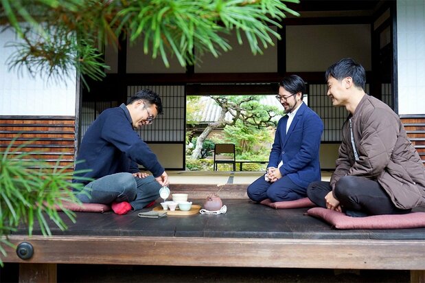 从左至右，松林俊幸、通圆祐介、山本甚太郎（图片：笔者）