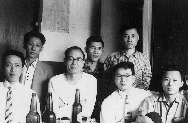 台湾青年社発足(1960年・東京・左から3人目が王育徳)