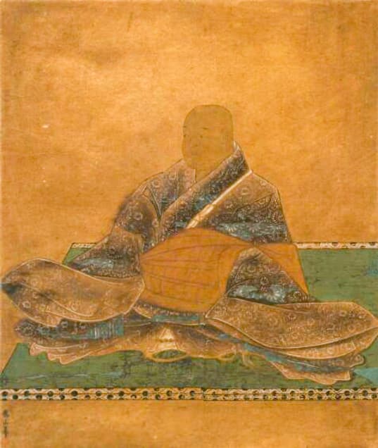 後鳥羽院画像（法体、東京大学史料編纂所所蔵模写）
