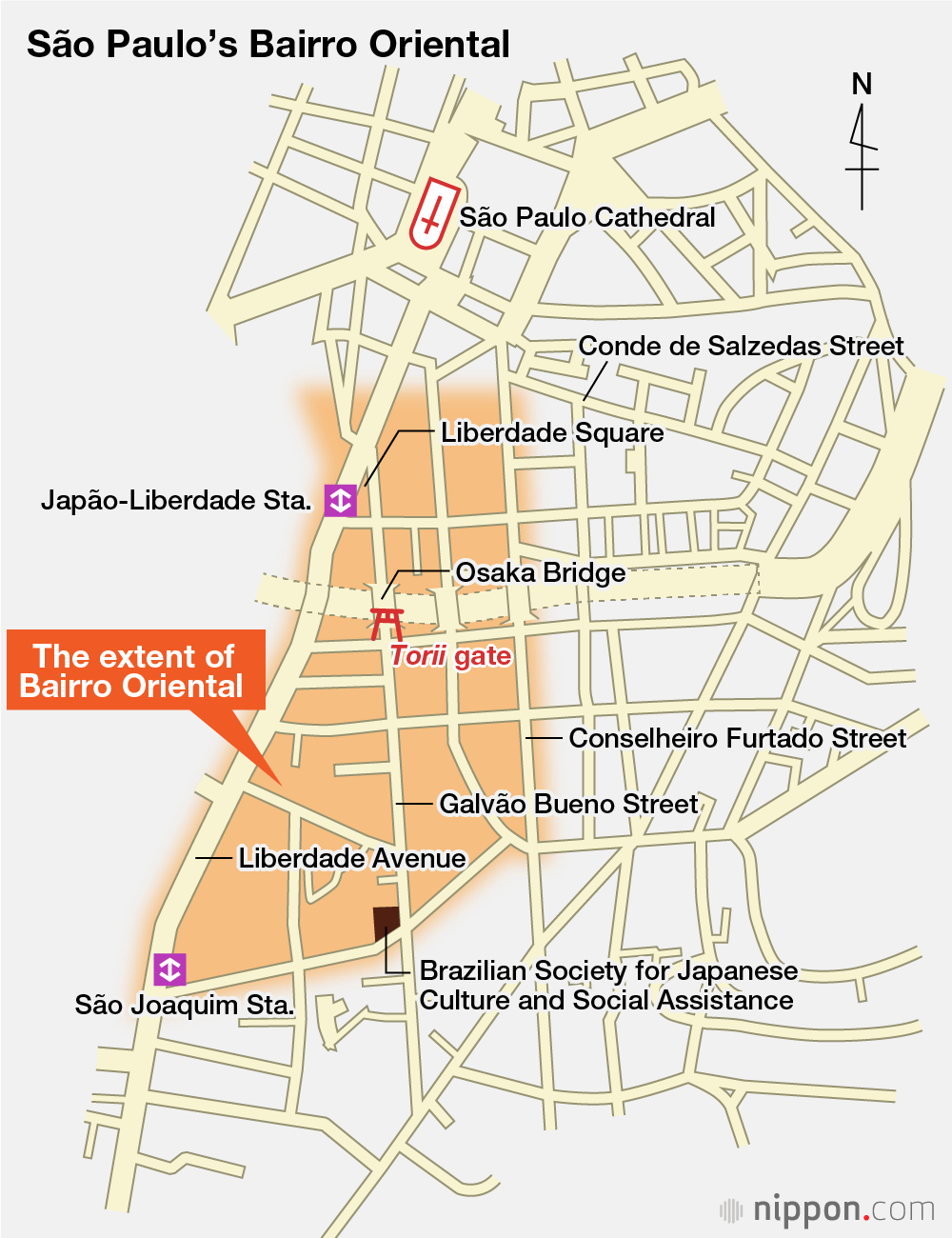 São Paulo’s Asiatown: A Little Piece of Japan Halfway Around the Globe 