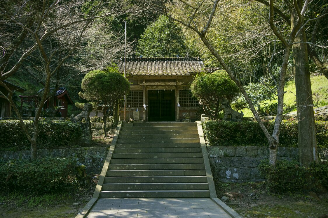 Le sanctuaire Sakitsu Suwa, où les chrétiens cachés ont été forcés d’abandonner leur foi.