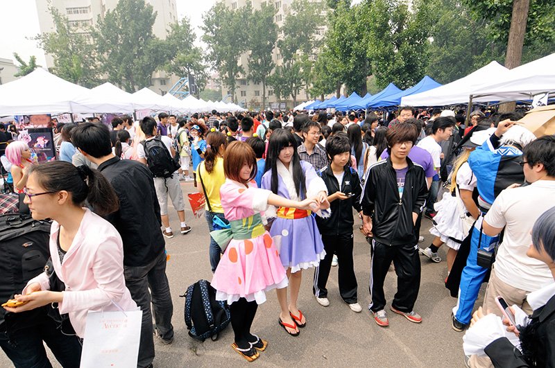 El “dong man” japonés arrasa en Pekín