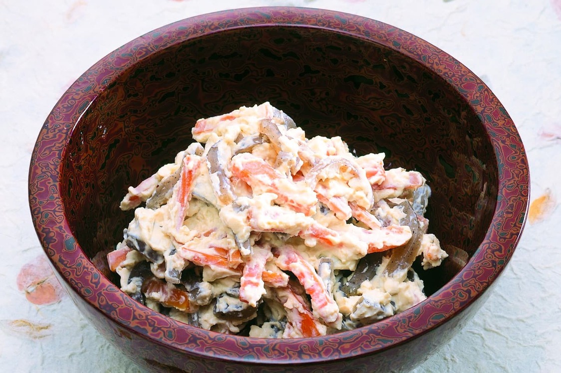 福島県の白和え（写真提供：農林水産省「うちの郷土料理」）