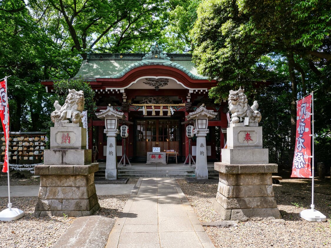下马地区的驹繋神社（图片：涩谷申博）