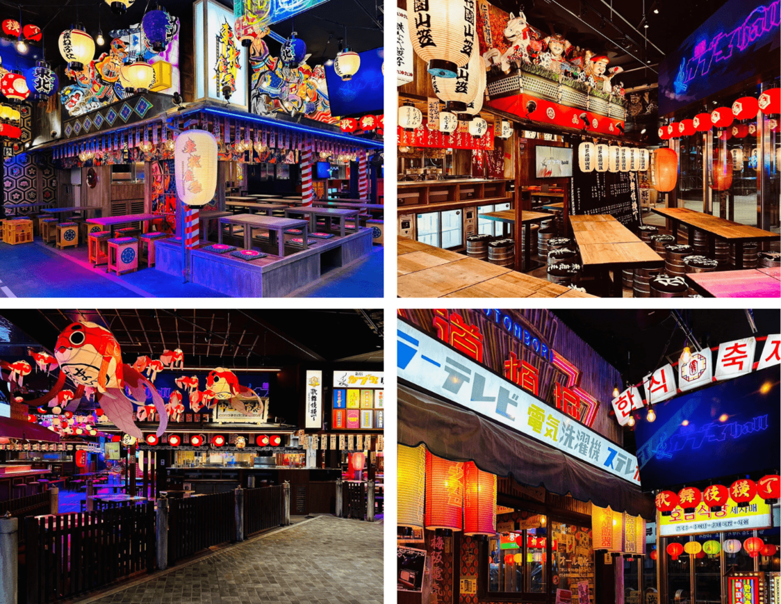 Une atmosphère riche et bariolée au Shinjuku Kabuki Hall. L’offre très variée comprend des spectacles de tambours japonais taiko, des défilés de courtisanes oiran et des mises en scène de combats. (Images avec l’aimable autorisation de Hamakura Style)