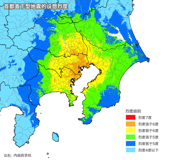 首都东京的地震对策：救援部队最多达14万人