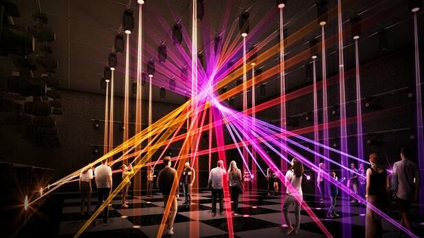 来場者全員が音楽の要素となる館内ホールのイメージ © KOTRA (Korea Trade-Investment Promotion Agency)