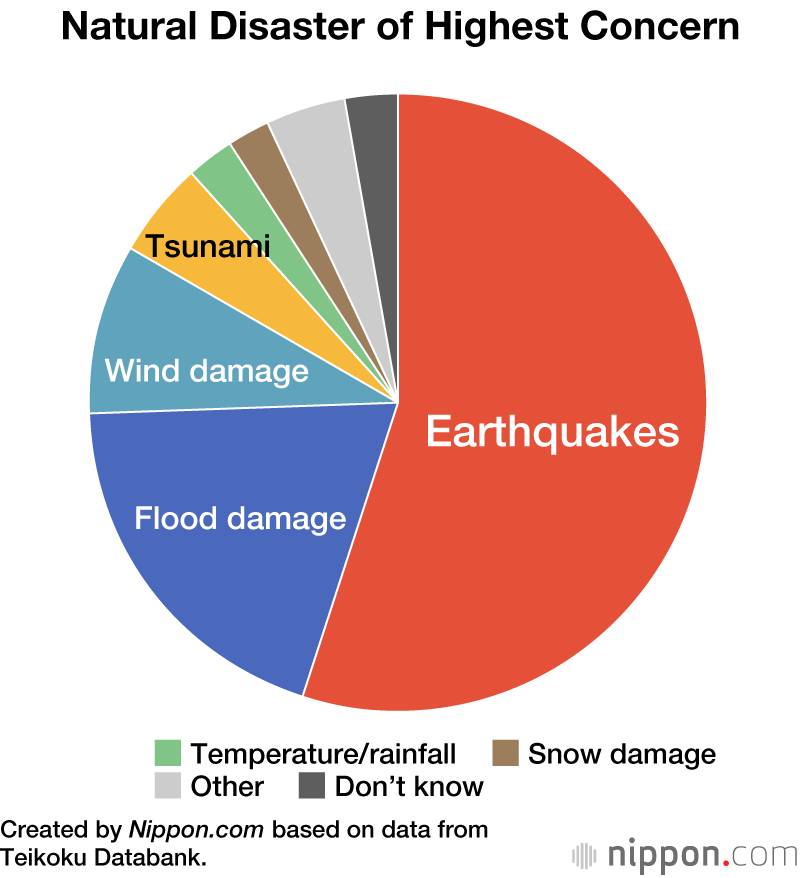 Survey Finds Only One in Three Japanese Companies Prepared for Natural Disasters