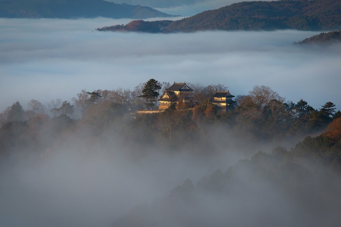 この幻想的な風景が江戸時代と変わらないと思うと感動する