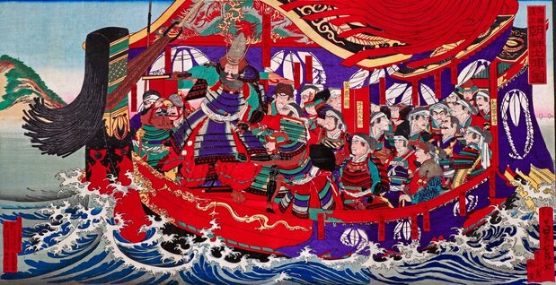 《加藤清正朝鲜出征图》（Aflo）