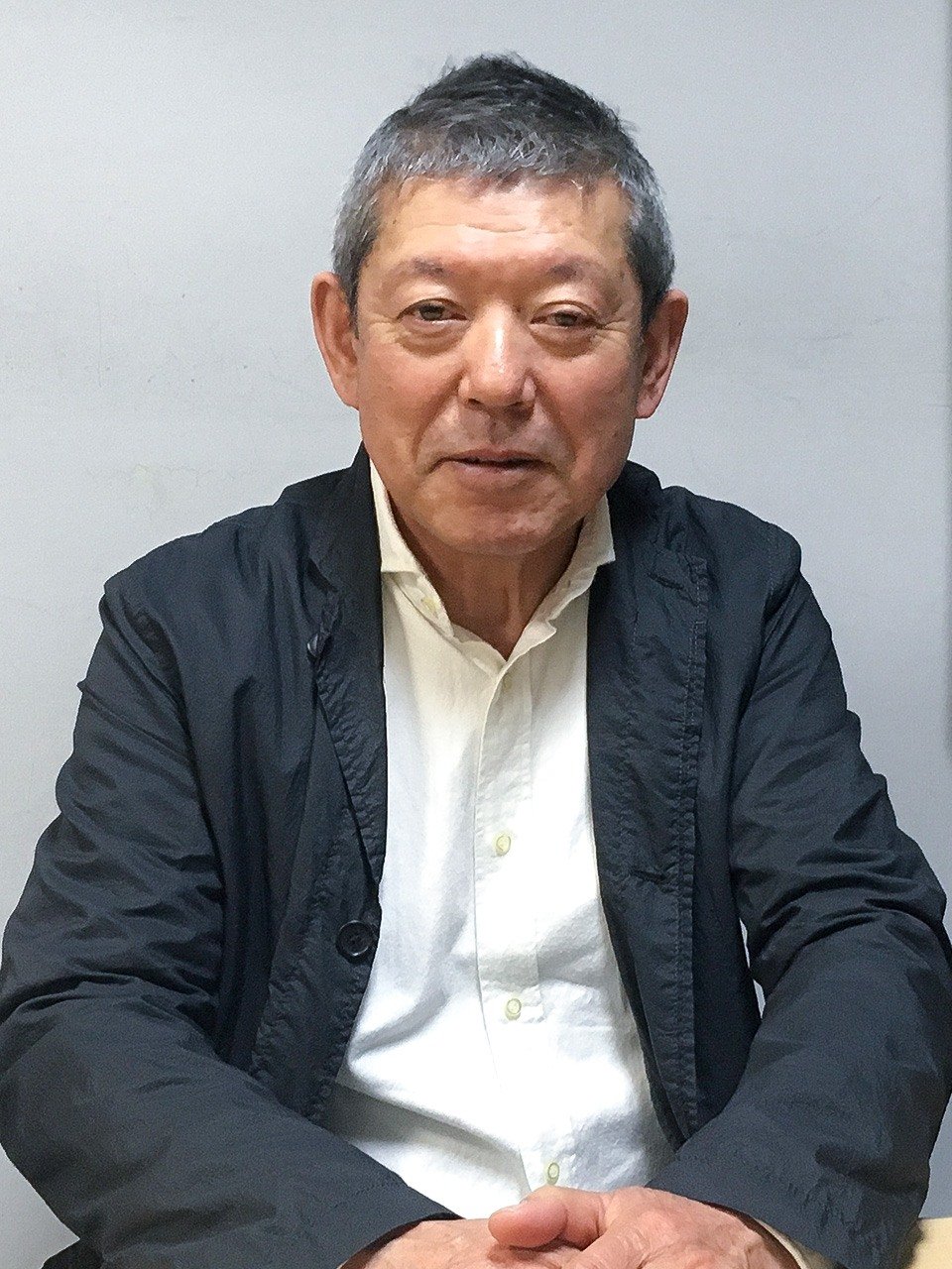 中国映画『駐在巡査 宝音』で撮影を担当した柳島克己（撮影：ニッポンドットコム編集部）