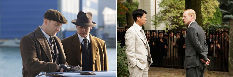 Junto a Karasawa Toshiaki, en el papel de Sugihara Chiune, los actores polacos añaden realismo a la historia con su actuación; (arriba a la izquierda) Borys Szyc da vida a Pesh, un espía del Gobierno polaco que ayuda a Chiune en su trabajo para los servicios de inteligencia, contratado como chófer del diplomático; / (arriba a la derecha) Cezary Lukaszewicz interpreta a Gudze, un lituano de ascendencia alemana que trabaja en el consulado japonés en Kaunas ©2015 Comité de producción de Sugihara Chiune