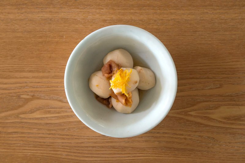 Le petit déjeuner d’Akishino no mori, à Nara