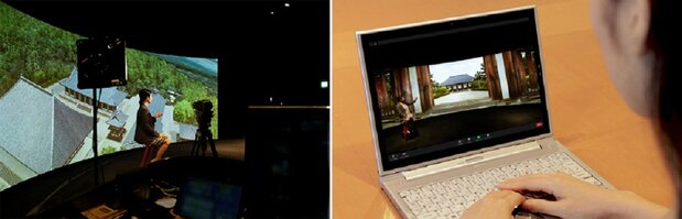 VR工作室向参加者终端实时传送数据 凸版印刷公司提供