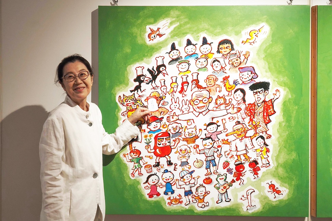 加古的长女铃木万里女士