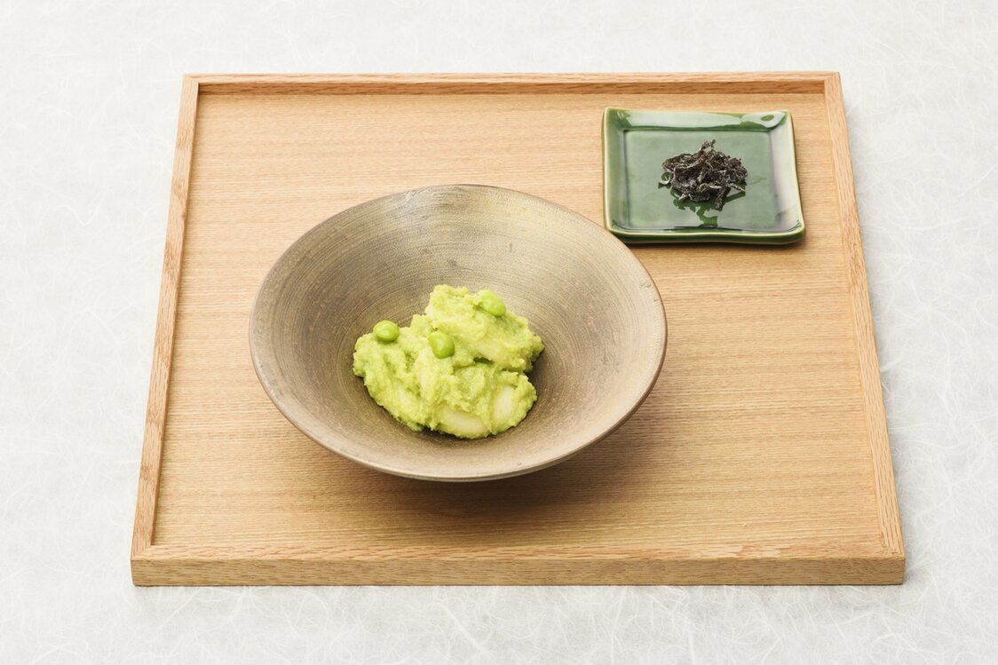 最高級の枝豆を使った「ずんだ餅」　写真提供：玉澤総本店