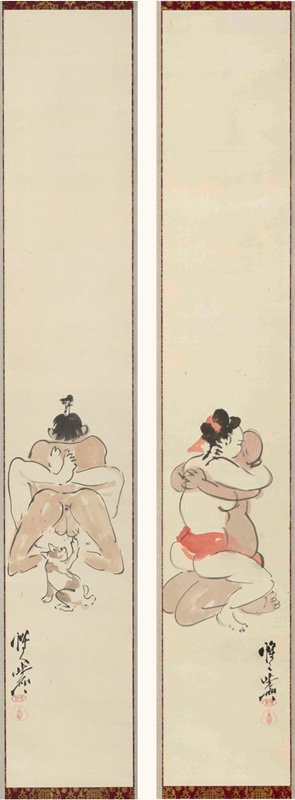 河鍋暁斎の作品