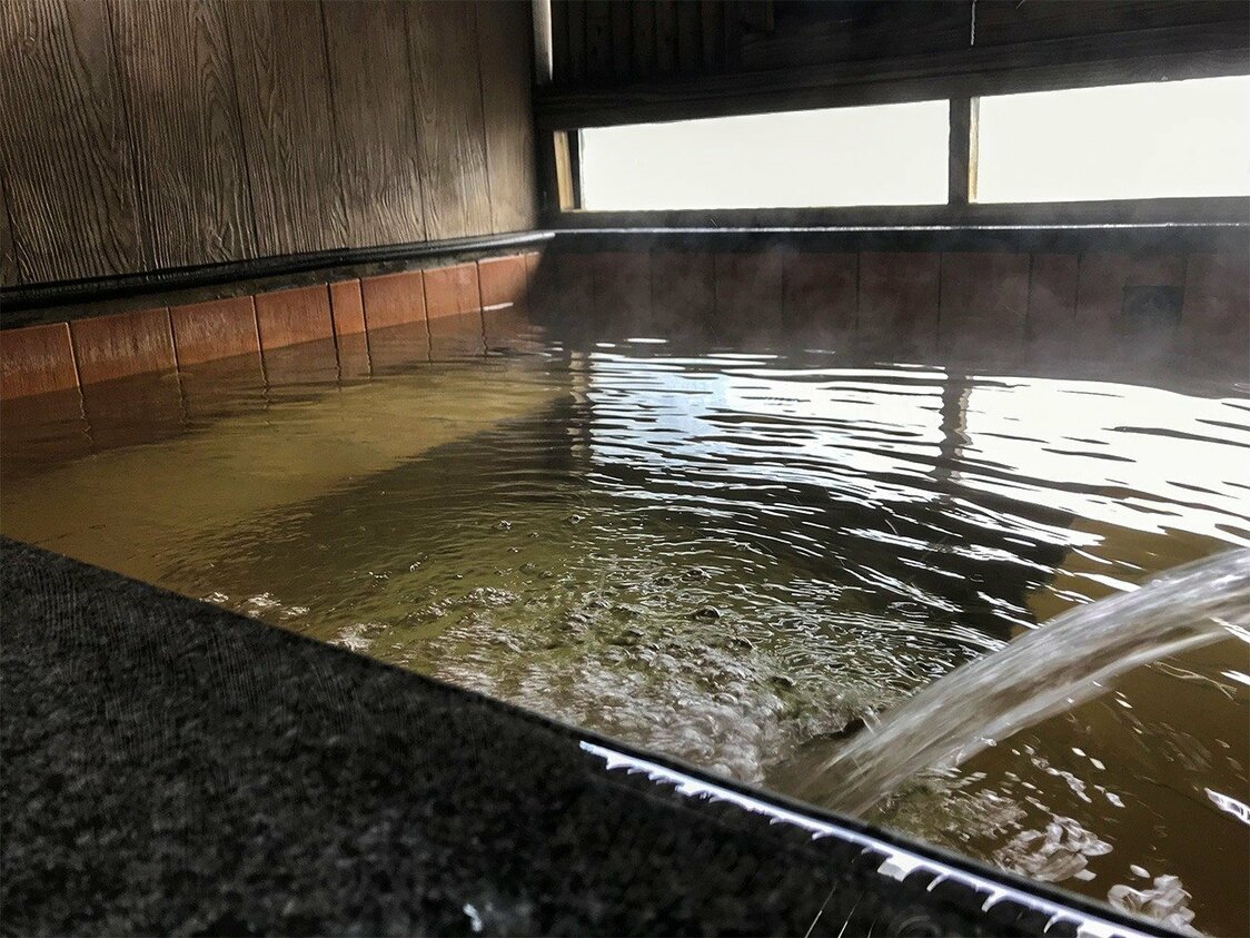 錦水温泉飯店の個室風呂