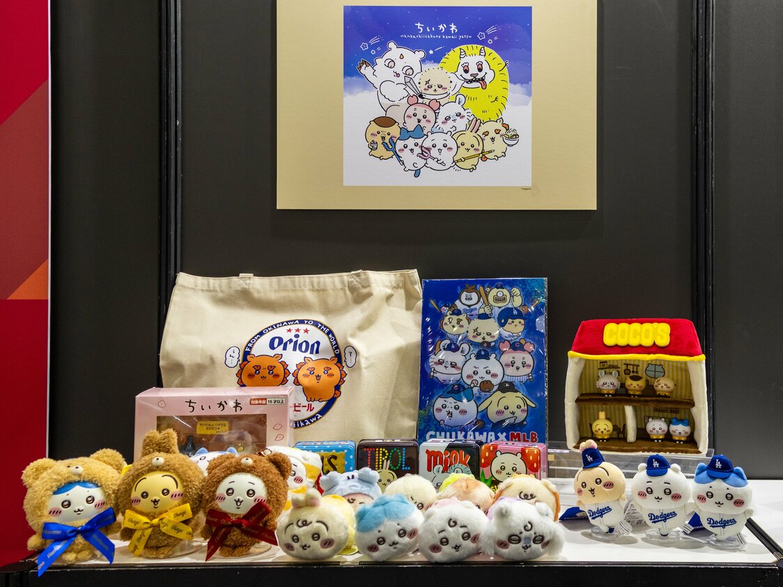A collaboration with the Los Angeles Dodgers drew widespread attention. (© Nippon.com)