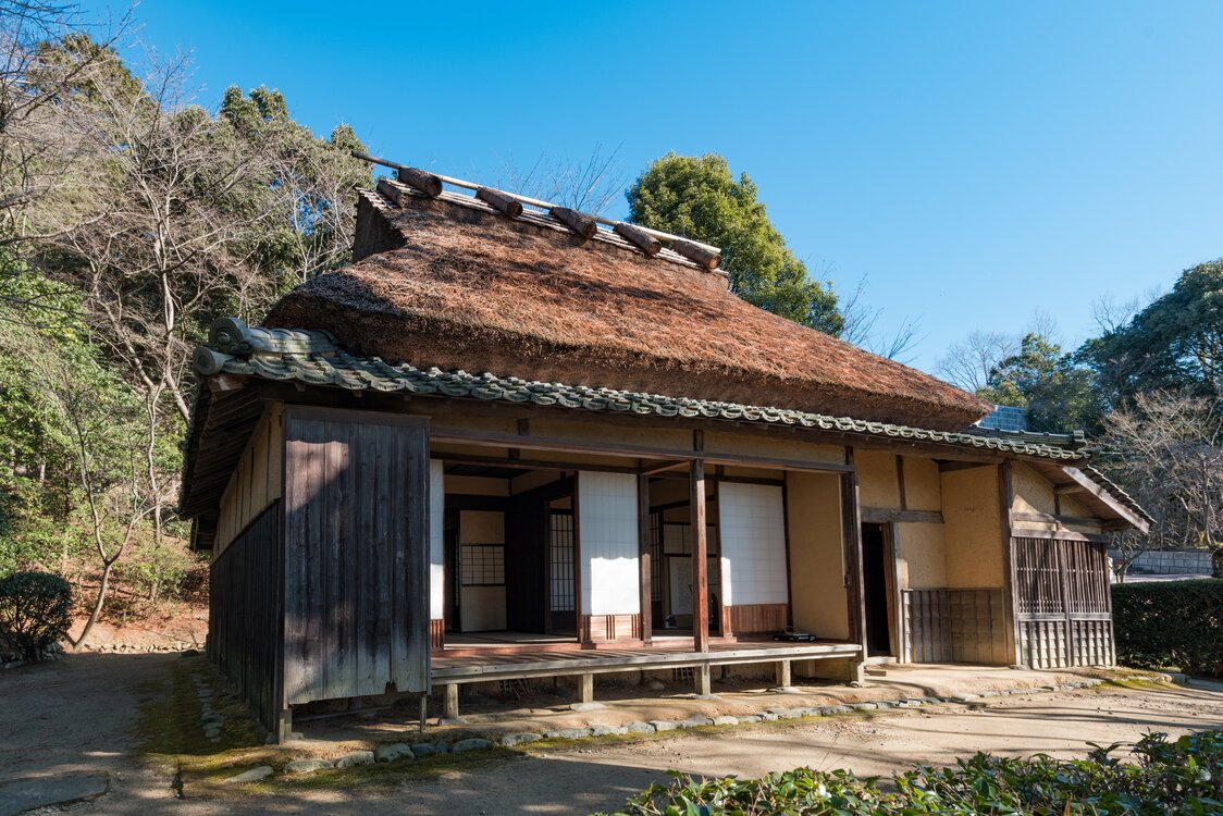 Casa natal de Yanagita Kunio. Se conserva en el municipio de Fukusaki (distrito de Kanzaki, prefectura de Hyōgo). (Cortesía de la corporación pública Hyōgo Kankō)