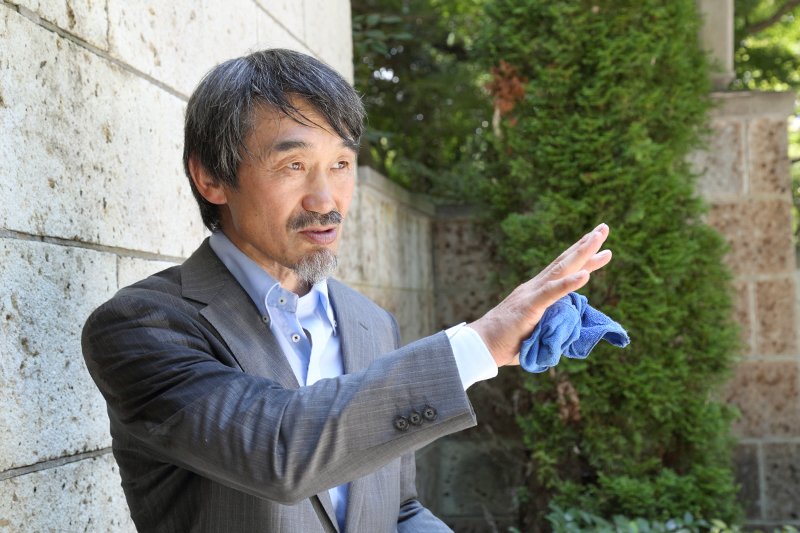 Kobayashi Kengo has been a CWGC manager since 2000 and regards the care of the graves and memorials in Yokohama as a personal mission.