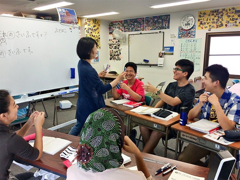 “YSC国际学校”的课堂一景