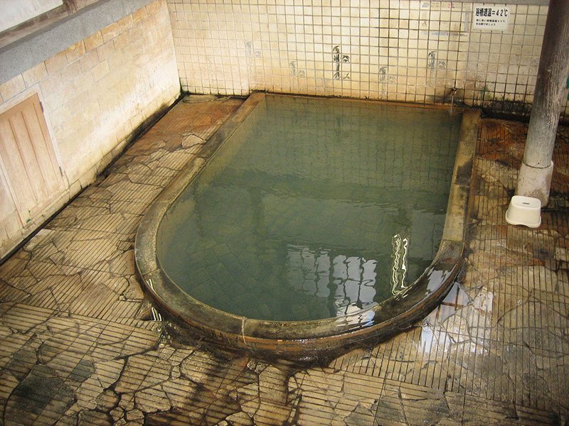 El baño comunitario de Takegawara Onsen. (Por cortesía del Gobierno municipal de Beppu)