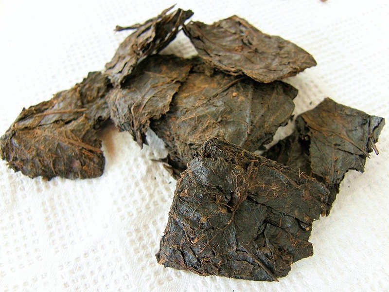 发酵茶的一种：棋石茶