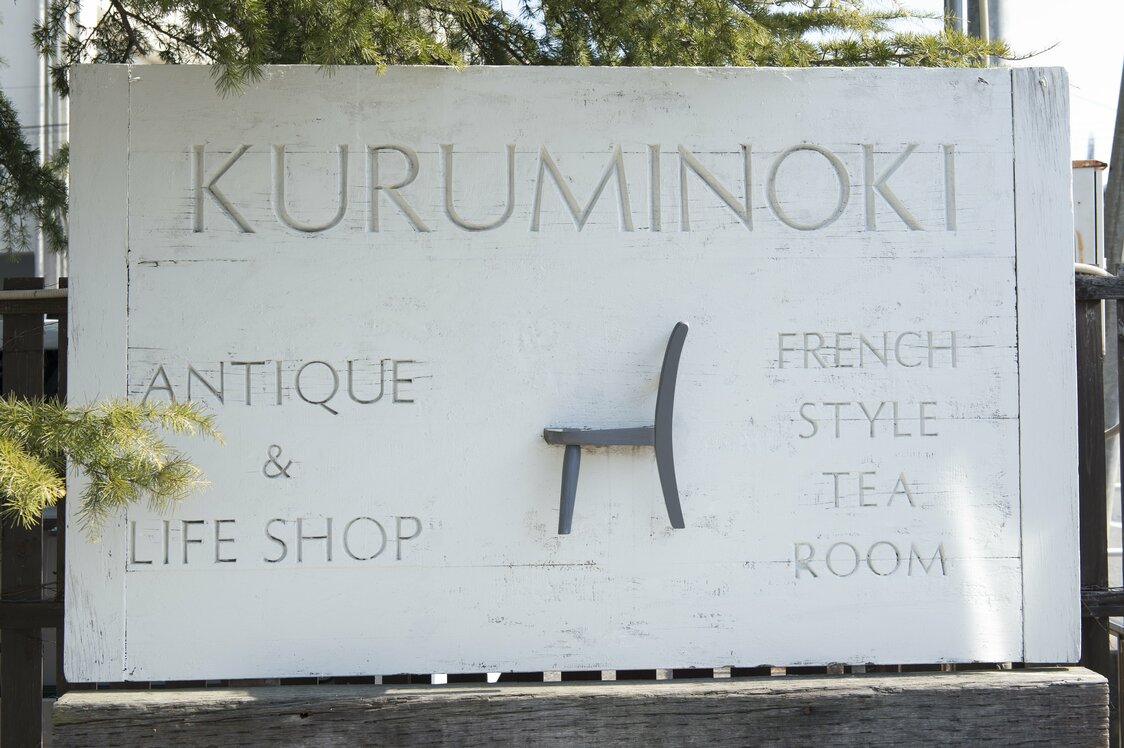 The shop sign has become a  symbol of the café.