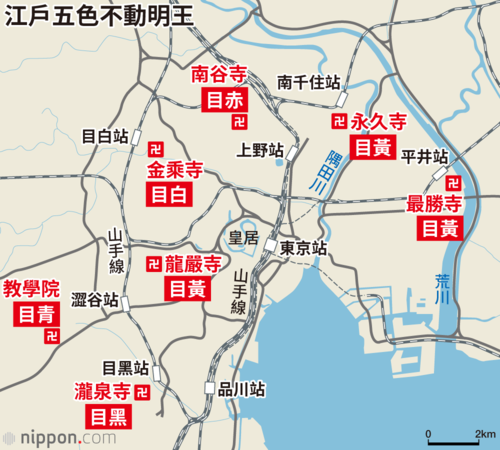江戶五色不動明王