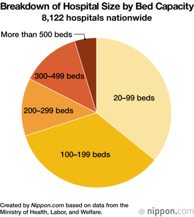Breakdown of Hospital Size by Bed Capacity