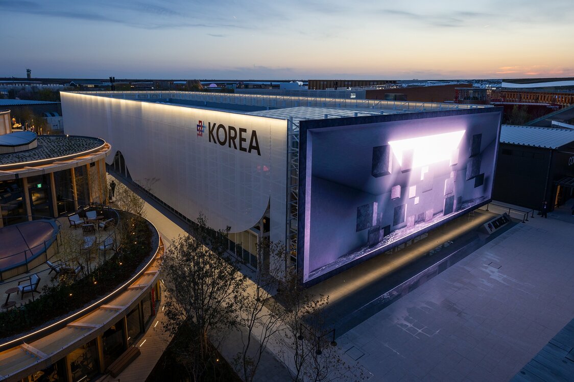 The Korea Pavilion (© Nippon.com)