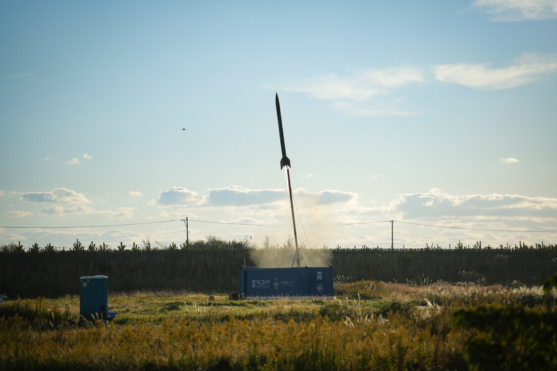 2024年11月9日には、ハイブリッドロケットの発射実験にも成功した　© AstroX, Inc.