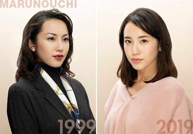 图片提供:佳丽宝化妆品(左右模特儿为同一人)
