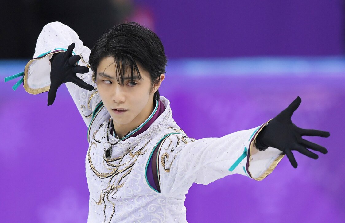 平昌五輪でのFSの演技（時事）