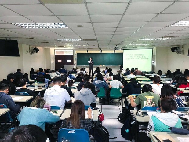 開南大学での授業風景