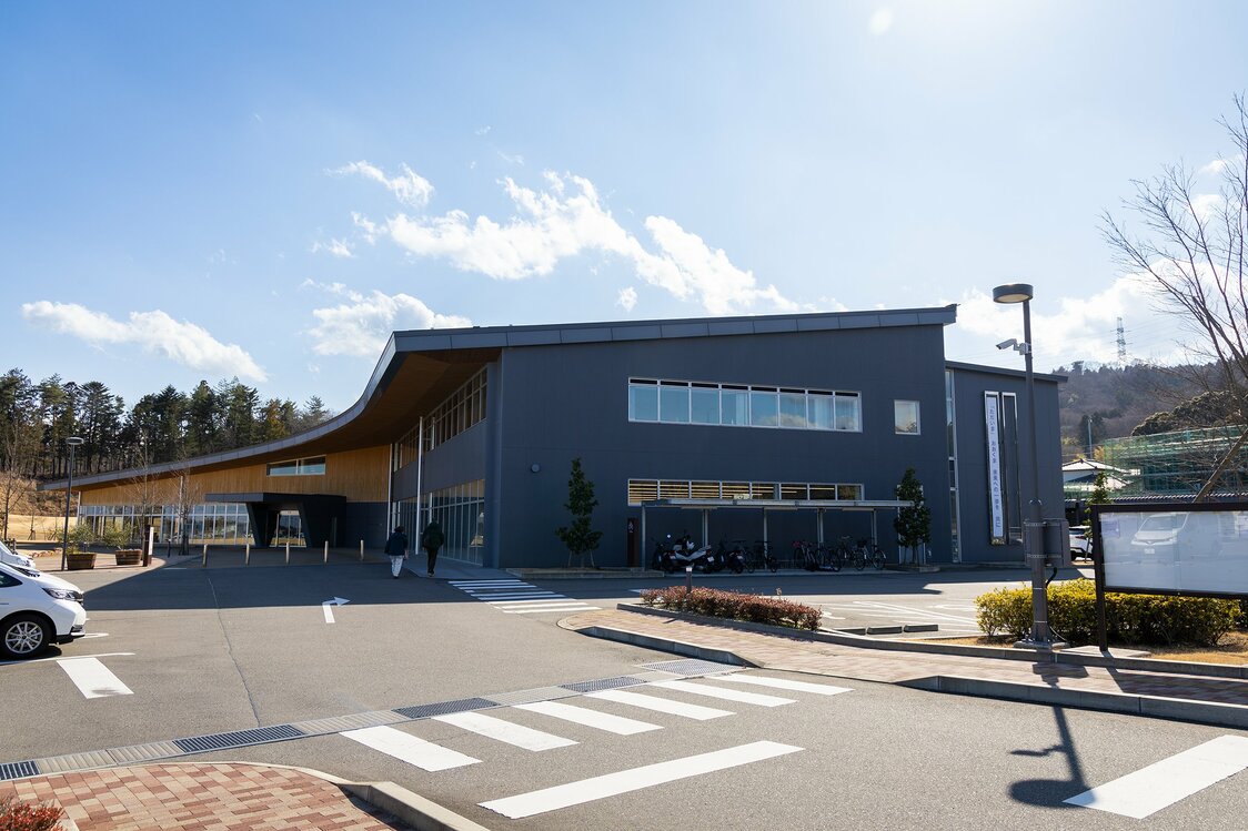 2019年5月に業務を開始した大熊町役場の庁舎